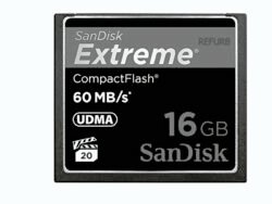 Tarjeta Memoria CF Sandisk Extreme 16GB
