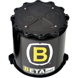 Beta Shell 4.140 Rigid, Waterproof Lens Case - for Lenses with ExtLength of 91-133mm and Max Ext Diam of 87mm