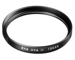 Leica filter UVaII E46 black