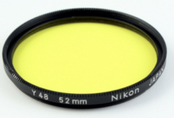 Nikon D48 yellow 62mm